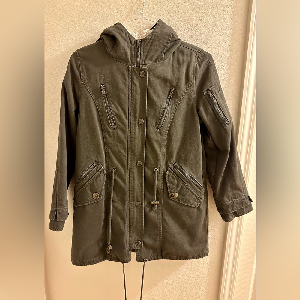 Olive Imported Winter Jacket for Women.
